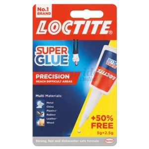 Homepride Online-Super Glue Bottle 5g + 50% Free