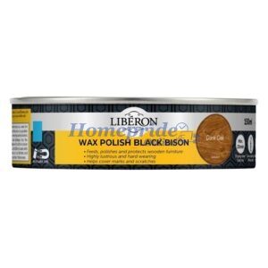 Homepride Online-Bison Paste Wax Dark Oak 150ml
