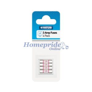 Homepride Online-3 Amp Fuses 4 Pack