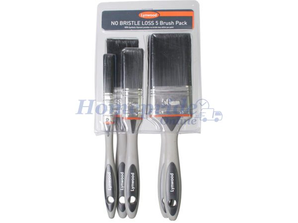 Homepride Online-No Bristle Loss Paintbrush Set x 5