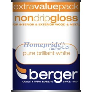 Homepride Online-Non Drip Gloss Brilliant White 1.25L