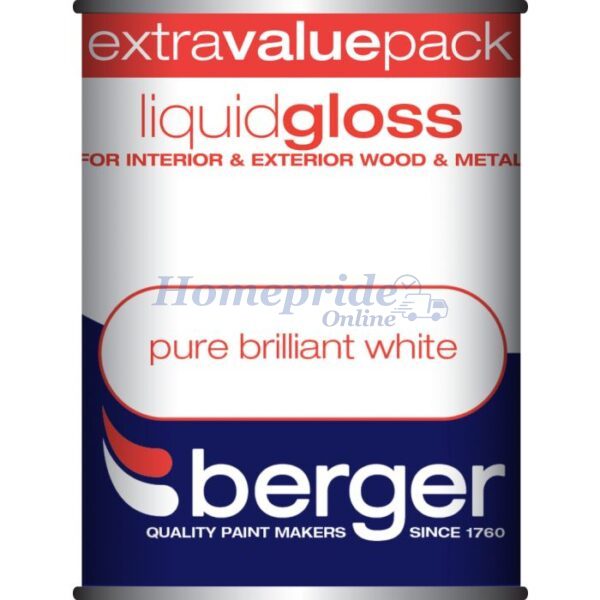 Homepride Online-Liquid Gloss Brilliant White 1.25L