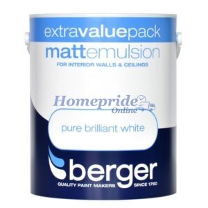 Homepride Online-Matt Emulsion Brilliant White 3L