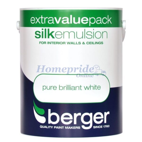 Homepride Online-Silk Emulsion Brilliant White 3L