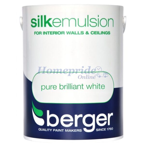 Homepride Online-Silk Emulsion Brilliant White 5L