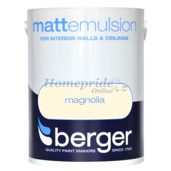 Homepride Online-Matt Emulsion Magnolia 5L