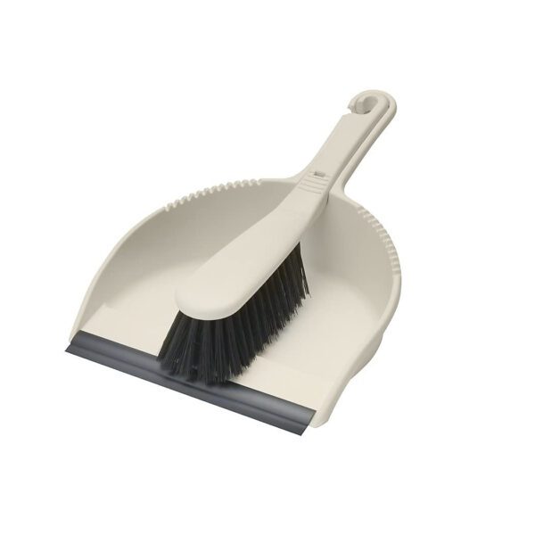 Homepride Online-Soft Dustpan & Brush Set Linen