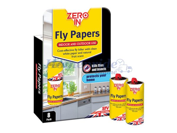 Homepride Online-Fly Papers x 8