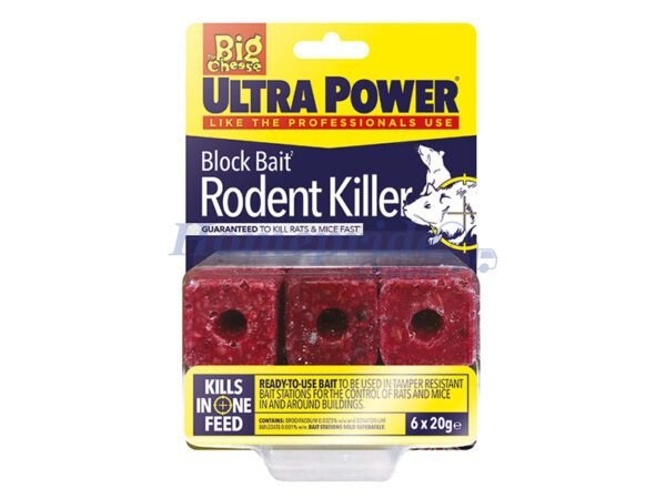 Homepride Online-Ultra Power Block Bait Station Refill x 6