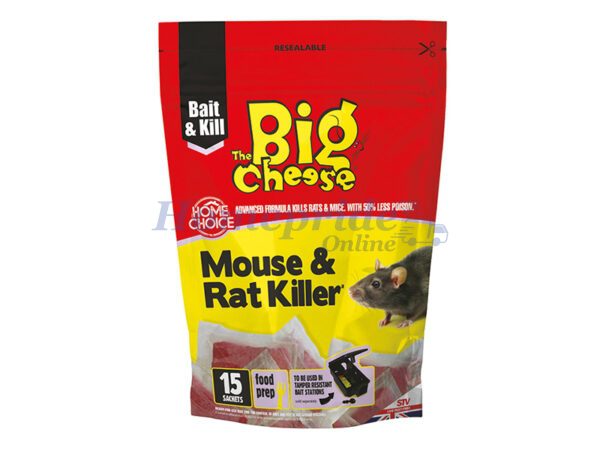 Homepride Online-Mouse & Rat Killer Pasta Sachet x 15
