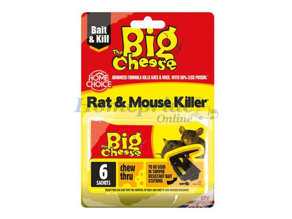Homepride Online-Mouse & Rat Killer Grain 6 x 25g STV244