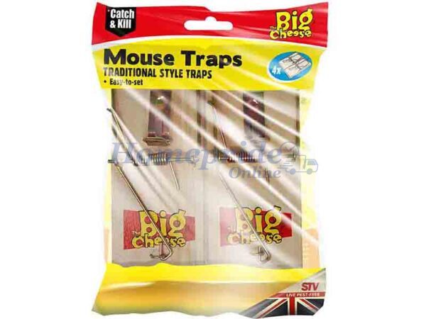 Homepride Online-Wooden Mouse Traps x 4