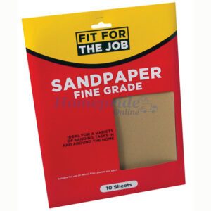 Homepride Online-Fit For The Job Sandpaper 23 x 28cm Fine x 10