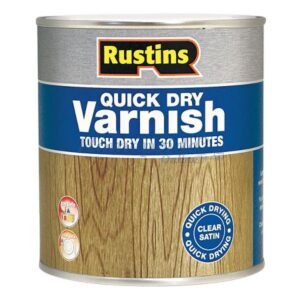 Homepride Online-Quick Dry Colour Varnish Satin Oak 250ml
