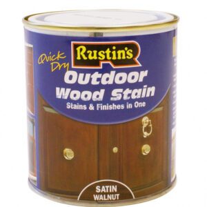 Homepride Online-Quick Dry Exterior Woodstain Satin Walnut 250ml