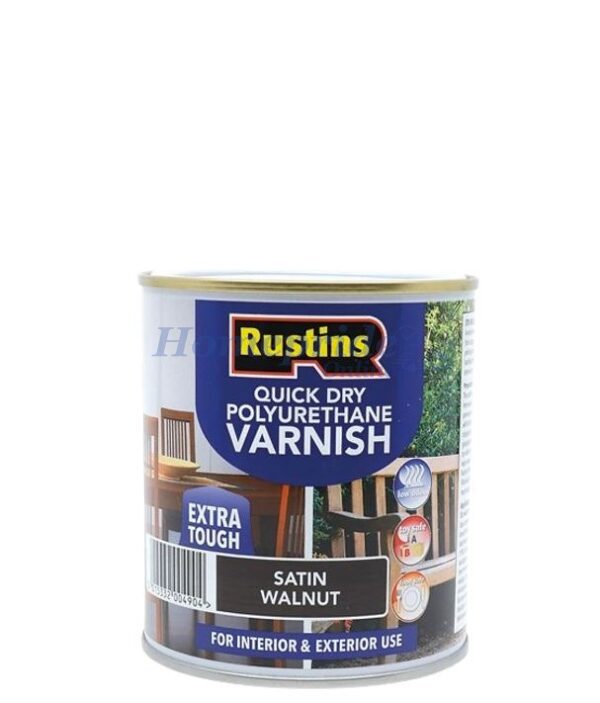 Homepride Online-Quick Dry Polyurethane Varnish Satin Walnut 250ml