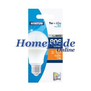 Homepride Online-A60 GLS LED 8.5W Pearl Edison Screw Warm White Boxed