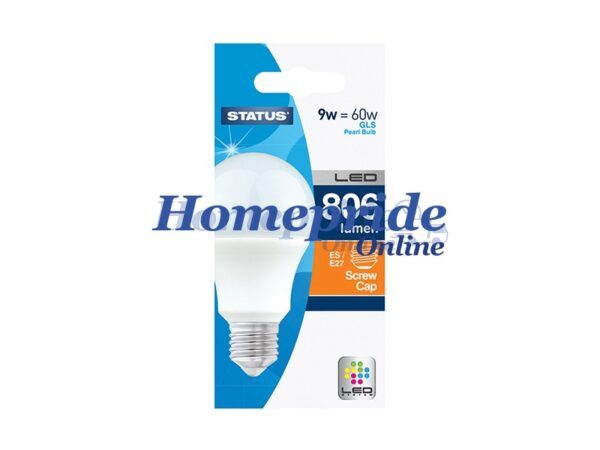 Homepride Online-A60 GLS LED 8.5W Pearl Edison Screw Warm White Boxed