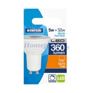 Homepride Online-GU10 LED 4.5W Pearl Dimmable Warm White Boxed
