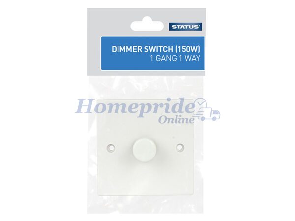 Homepride Online-LED Dimmer Switch 1 Gang 1 Way