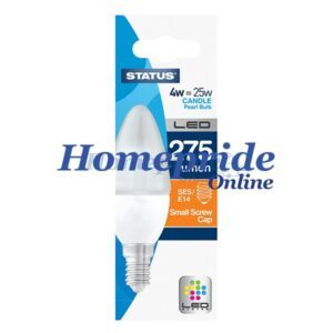 Homepride Online-Candle LED 3W 275 Lumen Pearl Small Edison Screw Warm White