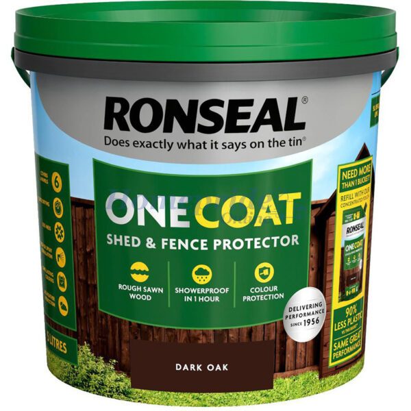 Homepride Online-One Coat Shed & Fence Protector Dark Oak 5L