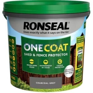 Homepride Online-One Coat Shed & Fence Protector Charcoal Grey 5L