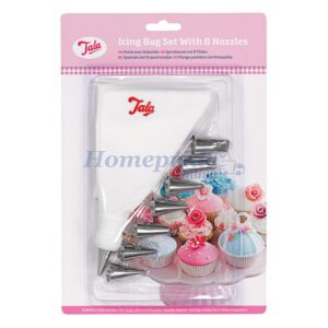 Homepride Online-Icing Bag Set with 8 Nozzles