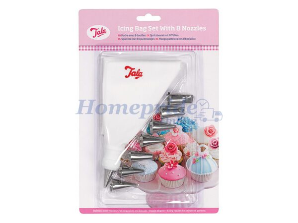 Homepride Online-Icing Bag Set with 8 Nozzles