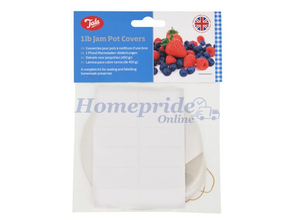 Homepride Online-Jam Pot Covers 1lb x 24