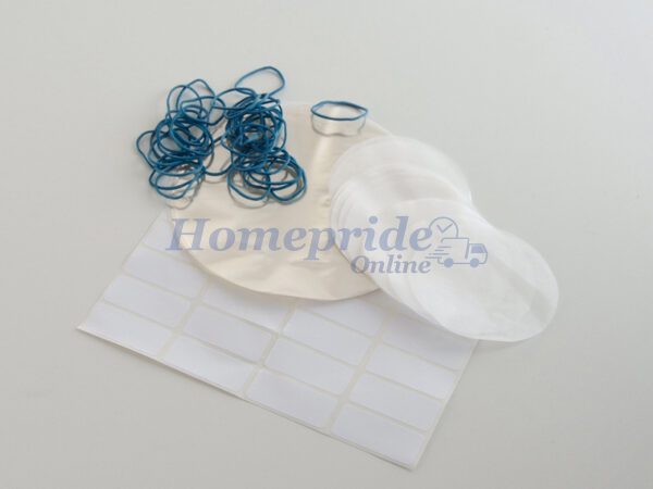 Homepride Online-Jam Pot Covers 2lb x 20