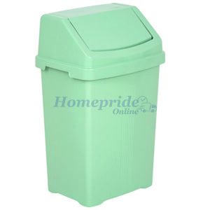 Homepride Online-Casa Swing Bin 50L Silver Sage