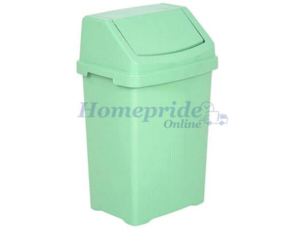 Homepride Online-Casa Swing Bin 50L Silver Sage