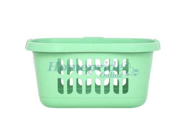 Homepride Online-Casa Hipster Laundry Basket Silver Sage 17484