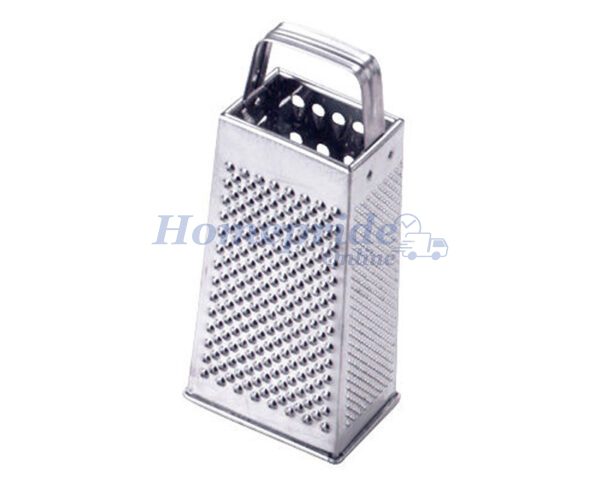 Homepride Online-Four Way Grater Stainless Steel 8in