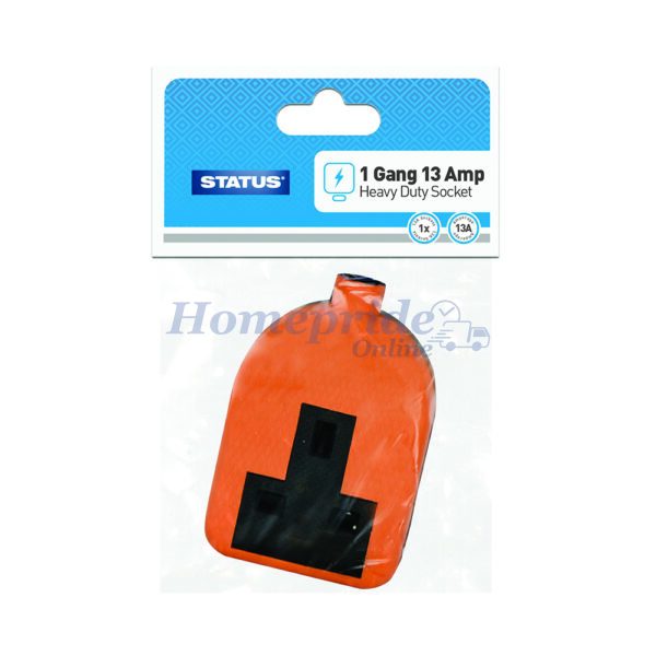 Homepride Online-1 Gang 13 Amp Heavy Duty Socket