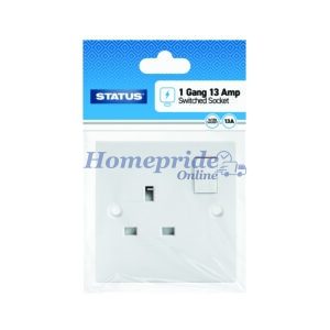 Homepride Online-Switched Wall Socket 1 Gang 13 Amp