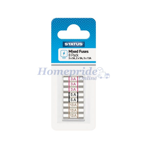 Homepride Online-Mixed Fuses 8 Pack