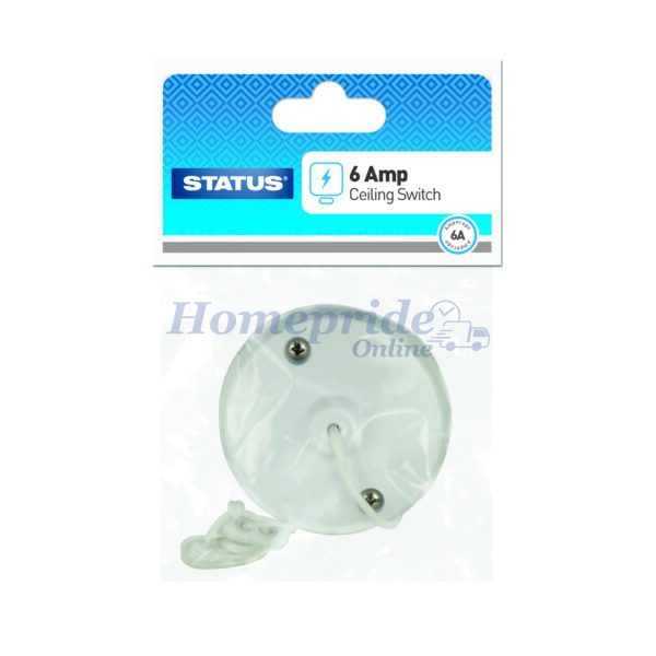 Homepride Online-6 Amp Ceiling Switch - 2 Way