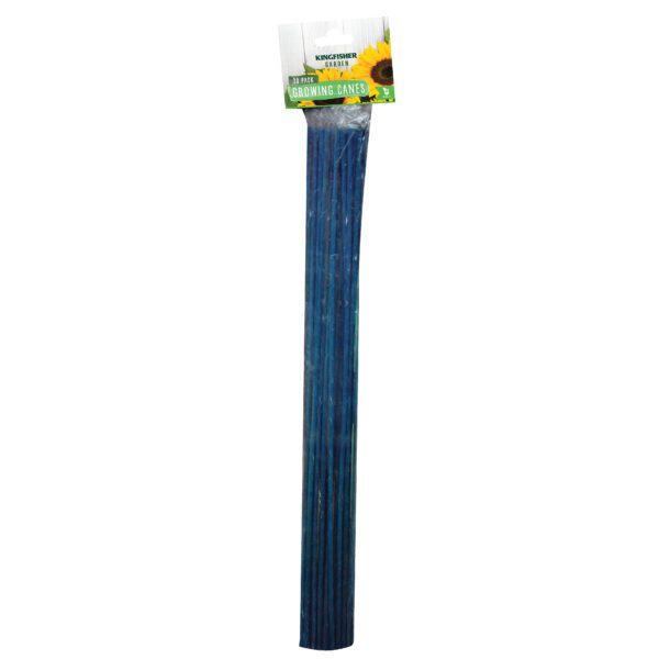 Homepride Online-20 Pack of 60cm Split Green Garden Canes