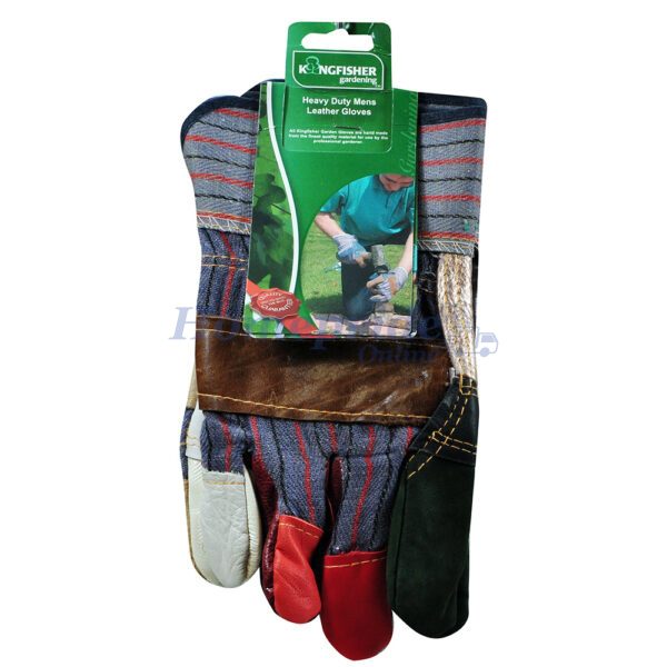 Homepride Online-Men's Heavy Duty Leather Palm Rigger Gloves