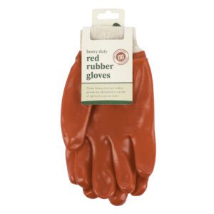 Homepride Online-Red Rubber Gloves
