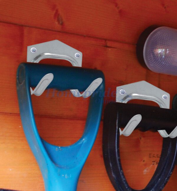 Homepride Online-4 Pack Large Galvanised Tool Hooks