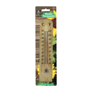 Homepride Online-Traditional Wooden Thermometer