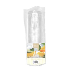 Homepride Online-15 Pack of Clear Plastic Half Pint Tumblers