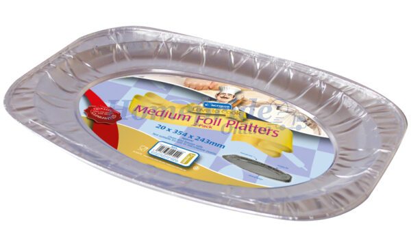 Homepride Online-2 Pack of 14 inch Foil Food Platters