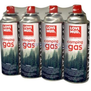 Homepride Online-4 Pack of Butane Camping Gas Canisters