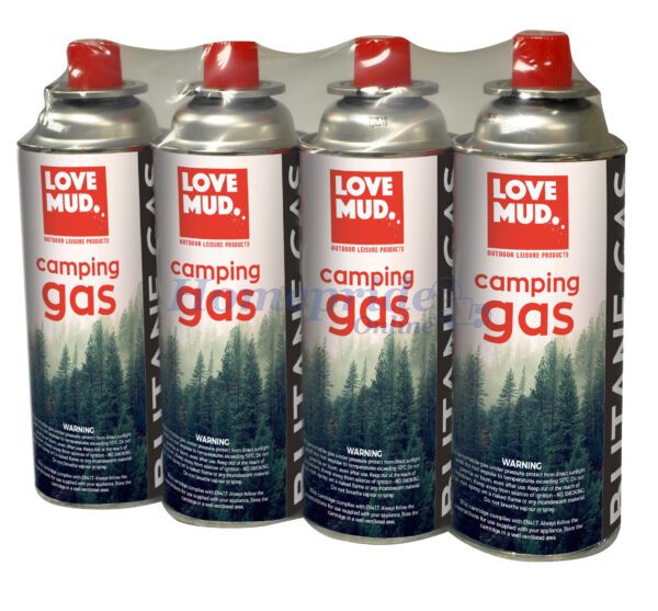 Homepride Online-4 Pack of Butane Camping Gas Canisters