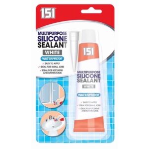 Homepride Online-151 SILICONE SEALANT WHITE TUBE 70G