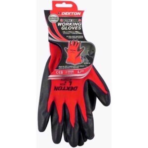 Homepride Online-DEKTON GLOVES WORKING NITRILE LARGE PK12